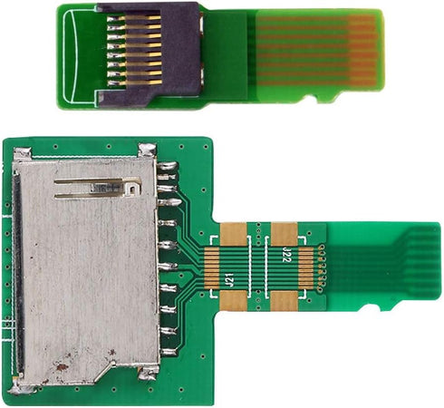xiwai 1Set SD TF Card Socket Female to Micro-SD TF Male Memory Card Kit, Extension Adapter Testing Tools