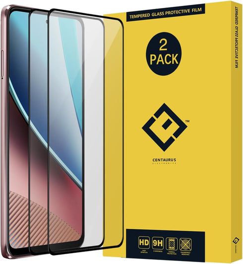 Moto G Stylus 5G 2023 6.6" Screen Protector, Full Coverage Silk Anti-Scratch 9H HD Clear Tempered Glass Protective Film