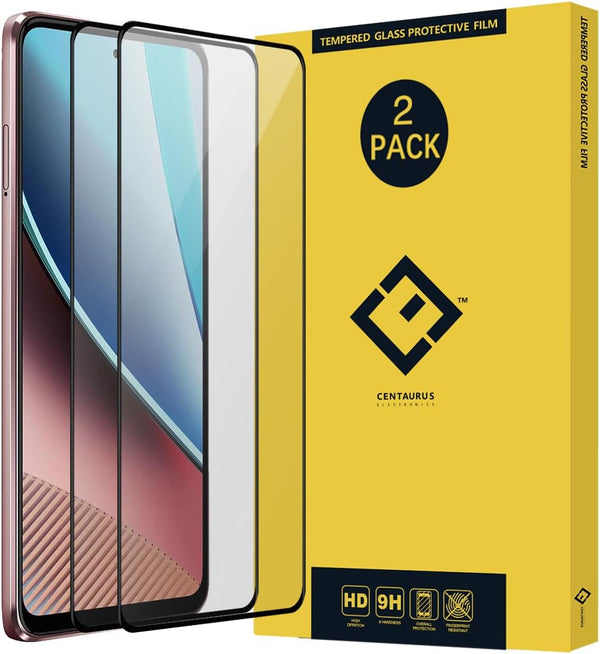 Moto G Stylus 5G 2023 6.6" Screen Protector, Full Coverage Silk Anti-Scratch 9H HD Clear Tempered Glass Protective Film