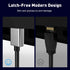 (4K 60Hz,1080p@120Hz) 10FT PC,Laptop,AMD,NVIDIA,PS5,Xbox UANTIN Active HDMI to DisplayPort Cable Uni-Directional HDMI