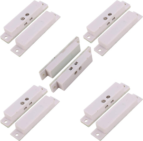 UHPPOTE Normal Closed Wired Screw-Terminal Surface-Mount Magnetic Contact for Window Door Security