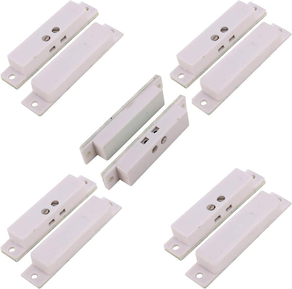 UHPPOTE Normal Closed Wired Screw-Terminal Surface-Mount Magnetic Contact for Window Door Security