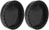 2Pcs Camera Lens Cover for Nikon Z6 Z7 Z50 and Z-Mount Camera - Black