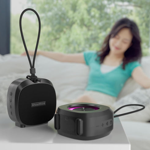 Bluetooth Speaker, Portable Wireless Bluetooth Speaker, IPX5 Waterproof Speaker, Bluetooth5, RGB Color Lights, Loud Stereo Sound, Bass, TWS Pairing, Suitable for Party, Home, Outdoor, long player.
