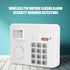 Wireless Security Keypad Alarm, Motion Sensor Password Home Security Keypad with Remote Infrared Detectors