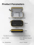 Hagibis Electronic Organizer Traveling Case Bag EVA Hardshell PU Portable Carrying Pouch for Mouse, Charger, Cables