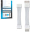 Litcessory Controller to 6-Pin Adapter - For Philips Hue/Solo Lightstrip (Detachable Version, White - MICRO 6-PIN V4)
