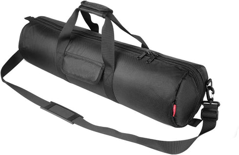 HEMMOTOP Tripod Bag, 25.6x7in Tripod Carrying Case Heavy Duty with Two Zippered