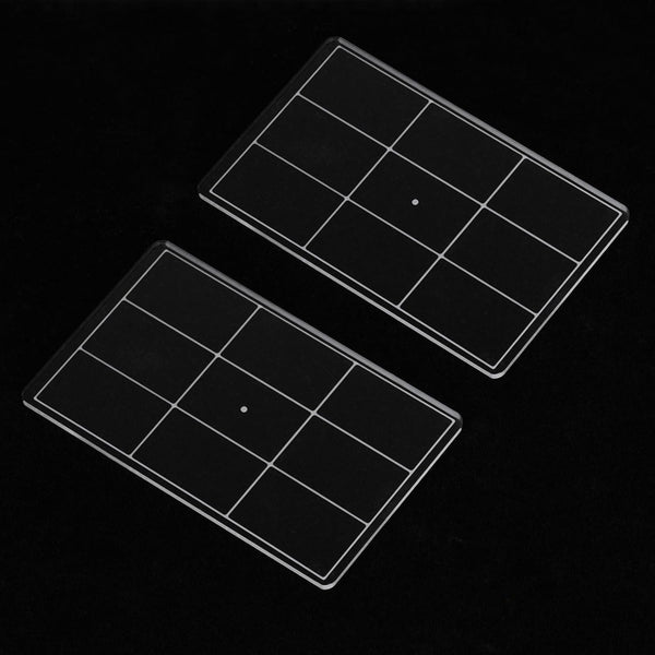 LUAATT Rule of Thirds Photography Composition Viewer Finder,2 Pack Portable Enhance Photography/Painting/Drawing View