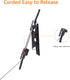 Amazon Basics 12" 40" 200x200, 40 lbs Fixed Flat TV Wall Mount, Low Profile, for to TVs, VESA Capacity