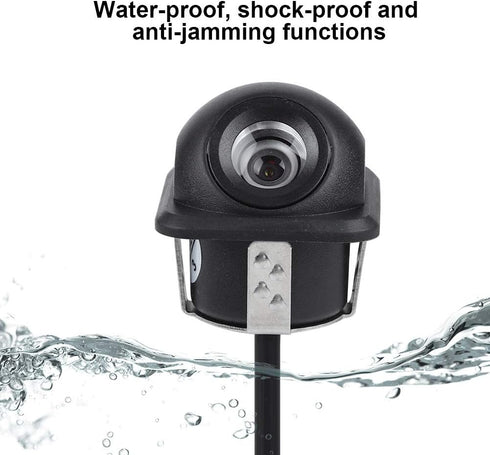 Zopsc Rear View Camera, 12V 170° Wide Viewing Angle Reversing Backup Night Vision Camera