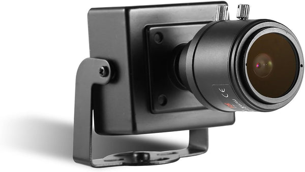 Revotech Zoom Mini Security IP Camera, HD 3MP Indoor CCTV with 2.8-12mm Manual Zoom Lens, Black