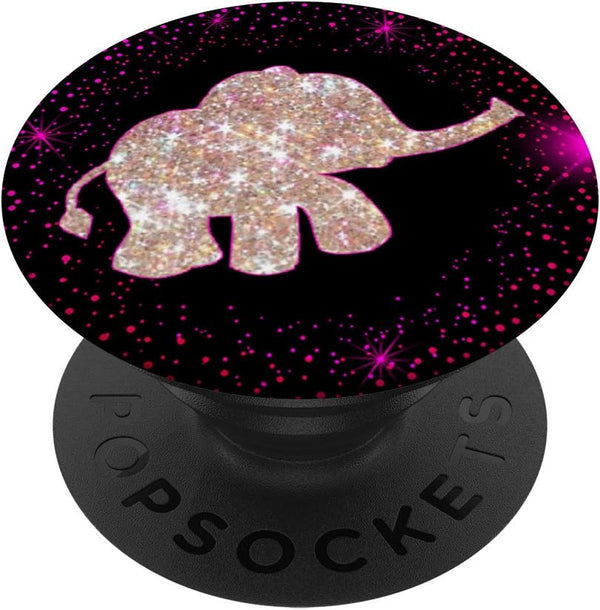 PopSockets Cute Baby Elephant PopGrip: Swappable Grip for Phones & Tablets, Cool Gift for Animal Lovers