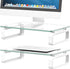 Hemudu 2 Pack Computer Monitor Stand Riser Multi Media Desktop Stand for