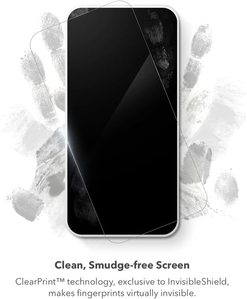 ZAGG InvisibleShield Fusion Screen Protector for Samsung Galaxy S23, Made with Hybrid Polymer, Smooth Finish & HD