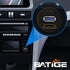 BATIGE USB 3.0 & Type C 3.1 & HDMI Male to Female Car USB C Flush Mount Extension Cable USB 3.0 Dash Mount for Car Truck Boat Motorcycle - 3ft by BATIGE