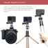 NICEYRIG Hot Shoe Mount Adapter for GoPro Hero 10/9/8/7/6/5, Compatible with Tripod and DSLR Camera
