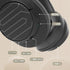 Soul Ultra Wireless 2 - Black Wireless Over Ear Bluetooth Headphones, 65 hrs Playtime, Low Latency, Deep Bass, Foldable