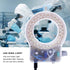 60LED Adjustable Brightness Microscope Ring Light Lamp Illuminator for Stereo Scope Microscope Supplier with Dimmer US