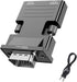 VGA to HDMI-Compatible Adapter Converter 1080P HDMI-Compatible Female to VGA Adapter for PC Laptop Projector