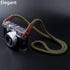 120cm Vintage Soft Camera Strap, Rope Neck Shoulder Strap for Sony Nikon Canon Fuji Mirrorless DSLR SLR (Green)