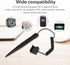 Universal Disc Tip Resistive Stylus, Capacitive Touch Screen Pen with Spring Rope for Tablet Mobile Phone Industrial PC