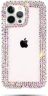 Bonitec iPhone 13 Pro Max Case - 3D Glitter Sparkle Bling Luxury Shiny Cute Crystal Charms Rhinestone Clear Cover