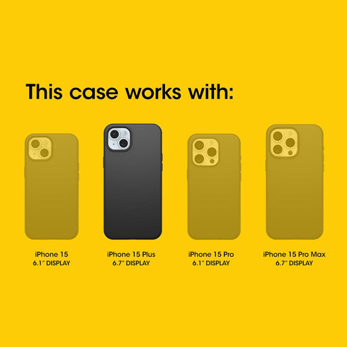 15 OtterBox iPhone Plus Premium Pro Glass Privacy Guard, Privacy Screen, Precision Fit, Flawless Touch Response, Easy