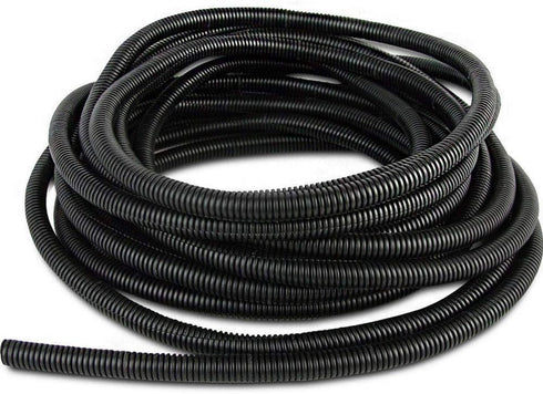 PIVBY 30 ft Dog Cat Cord Protector Wire Loom Tubing for Electric Wires Chewing by Pets - Manages Open Cables