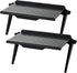 Hniuyun 2 Pieces TV Screen Top Shelf Monitor Top Shelf for Cellphone/Computer Monitor/Media