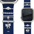 Watch Band Charms Decorative Rings Loops Compatible with Apple Silicone Watch Bands for Women 49mm 45mm 44mm 42mm 41mm