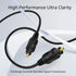 TNP Digital Optical Audio Cable 6 Feet S/PDIF Fiber Optic Toslink Cable for TV, Soundbar, Home Theater, PS4, Xbox