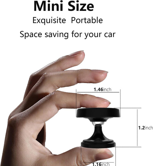 ?2-Pack? Magnetic Phone Holder for Car, Strong Magnet Car Mount Phone Holders, 360° Rotation for Your Car