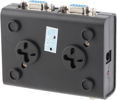 Wisoqu 4 1 4 250Mhz 1920x1440 VGA Splitter Amplifier Box, Port Powered in Out Video Distribution Duplicator, HD Video