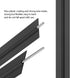 400 Pcs Twist Ties for Bags - 5" Reusable Black Plastic Coated Heavy Duty Twist Ties
