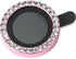 EBQOSK 1 Pack 16/16 9H Camera Lens Protector for Iphone Plus, Pink Bling Diamond Rings High Tempered Glass Camera Lens