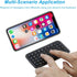 Wireless Keyboard Super Mini Rechargeable Cordless Bluetooth Keybaord,Silent Compact Small Pocket Travel Keypad Portable Slim Wireless Keyboard for Computer iPad Laptop PC Notebook Tablets Smartphones