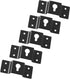 uxcell 5 Pcs Wall-Mounted Speaker Hanging Brackets, 7cm Long Iron Hanger Plate Accessories for Surround Sound Box Audio