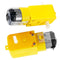 LYLGO Pack of 2 Dual Shaft DC 3V-6V Gear Motors TT Motor Strong