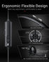 Wired Headset with Microphone for PC & Laptop - Noise Cancelling On-Ear Headphones with 3.5mm Jack, In-line Control