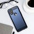 Osophter Shock-Absorption TPU Case for Oneplus Nord N100, Flexible Protective Cover (Navy Blue)