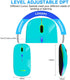 Wireless Bluetooth Mouse for Laptop, Rechargeable 2.4G USB Optical Mouse, LED Slim Dual Mode (Bluetooth 5.0 and 2.4G)