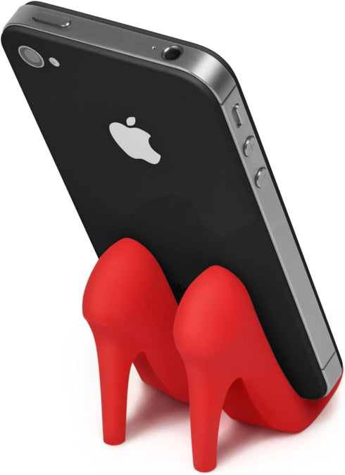 Genuine Fred High Heel Phone Stand in Red - Fred & Friends