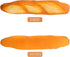 Ciieeo Fake French Bread Model Realistic Pu Food Prop for Bakery Display Photography and Creative Decoration Versatile