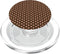 Aesthetic Classic Chic Brown and Pink Polka Dot Aesthetic Preppy Vintage Dotted PopSockets PopGrip for