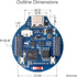 waveshare ESP32-S3 MCU Board with 1.28inch IPS Round LCD Display, Supports 2.4GHz Wi-Fi and Bluetooth 5, 32-bit