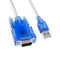 USB 2.0 to Serial 9-Pin RS232 Adapter, DB-9 USB to Serial Converter Cable, Supports Windows 7/8/10/11/32/64/XP
