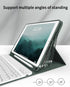KENKE Case with Keyboard for iPad 9th/8th/7th Generation 10.2 inch 2021/2020/2026, Thin & Light Wireless Bluetooth