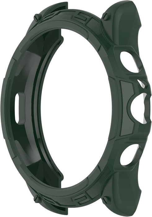 FitTurn Full Edge Protection Case for Fossil Men's Gen 6 44mm & Women's Gen 6 42mm Smartwatch - Shockproof Bumper Shell