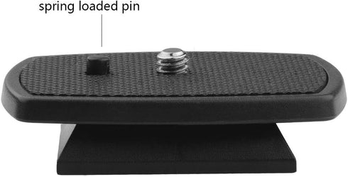 Quick Release Tripod Plate QR Plate Replacement for Sony VCT-60AV, VCT-D580RM, VCT-D680RM, VCT-R640 and More